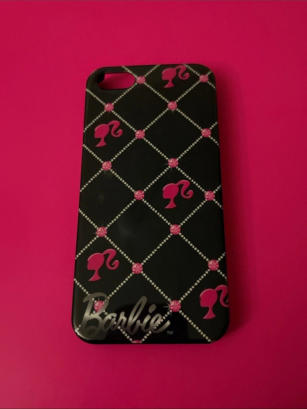 Barbie Black & Pink Phone Case